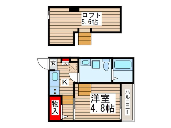 Oaksの物件間取画像